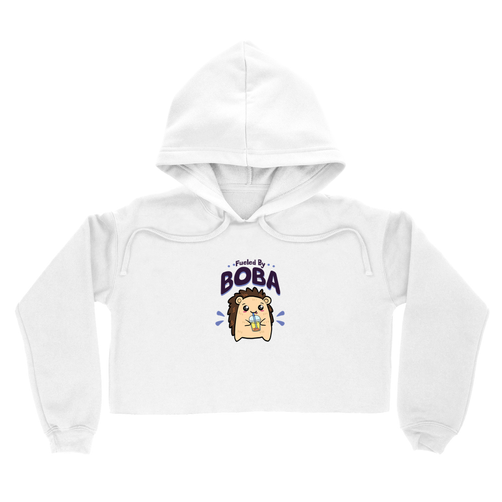 Fueled by Boba Cropped Hoodie