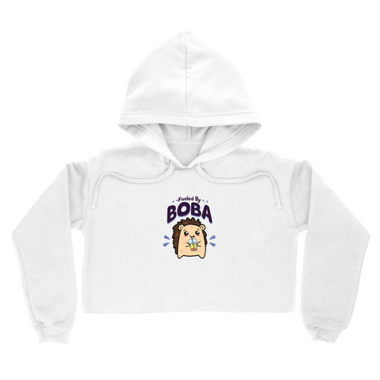 Fueled by Boba Cropped Hoodie