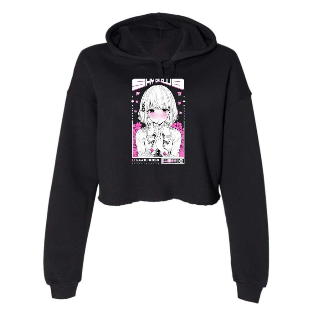 Shy Girl Club Xoti Crop Hoodie